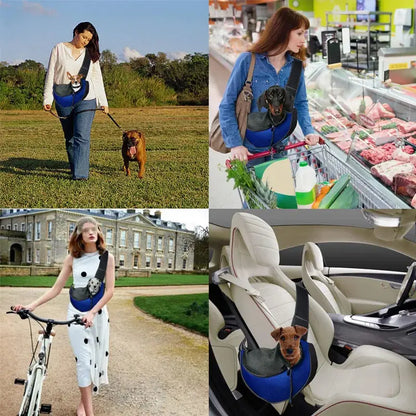 Pet Puppy Carrier Travel Shoulder Bag 