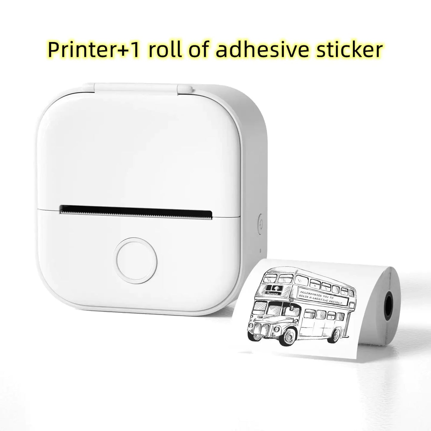 Portable Mini Thermal Label Printer 