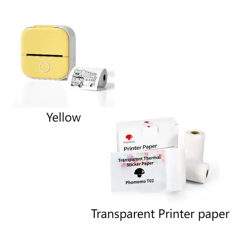 Portable Mini Thermal Label Printer 