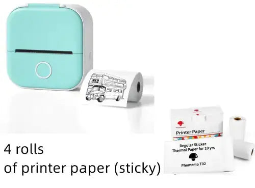 Portable Mini Thermal Label Printer 