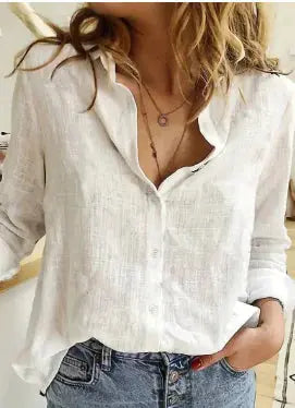 Linen Button-Up Shirts