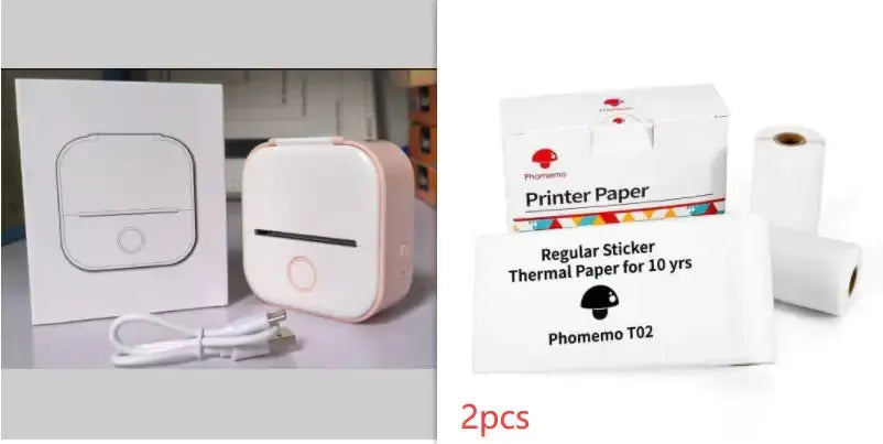 Portable Mini Thermal Label Printer 