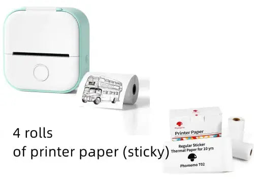 Portable Mini Thermal Label Printer 