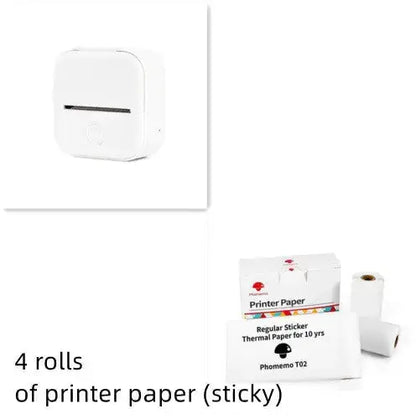 Portable Mini Thermal Label Printer 