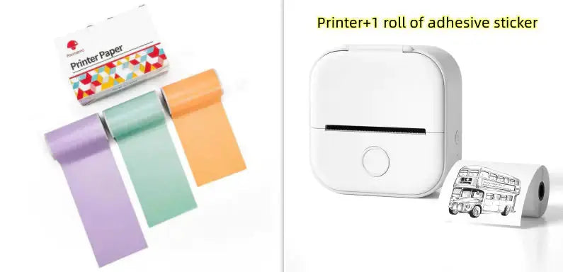 Portable Mini Thermal Label Printer 