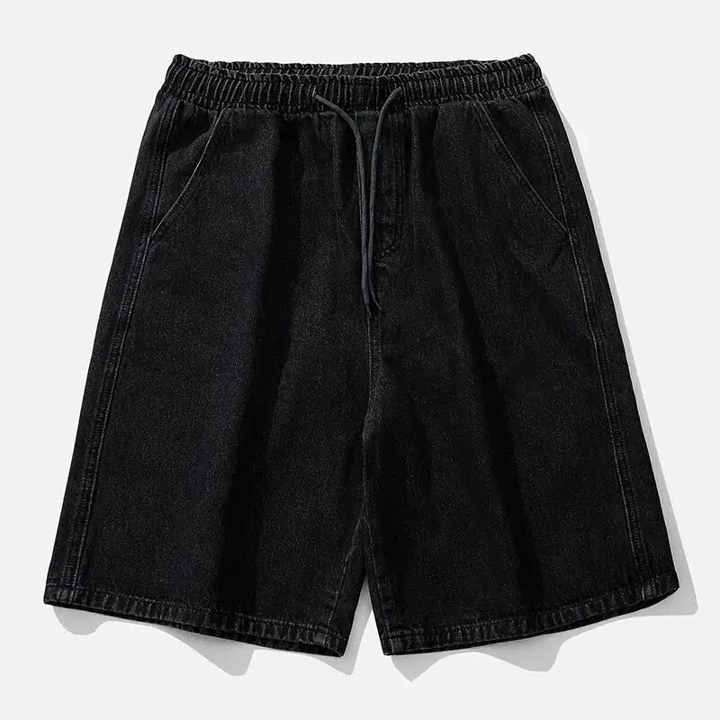 Men's Vintage Street Clothing Denim Shorts 